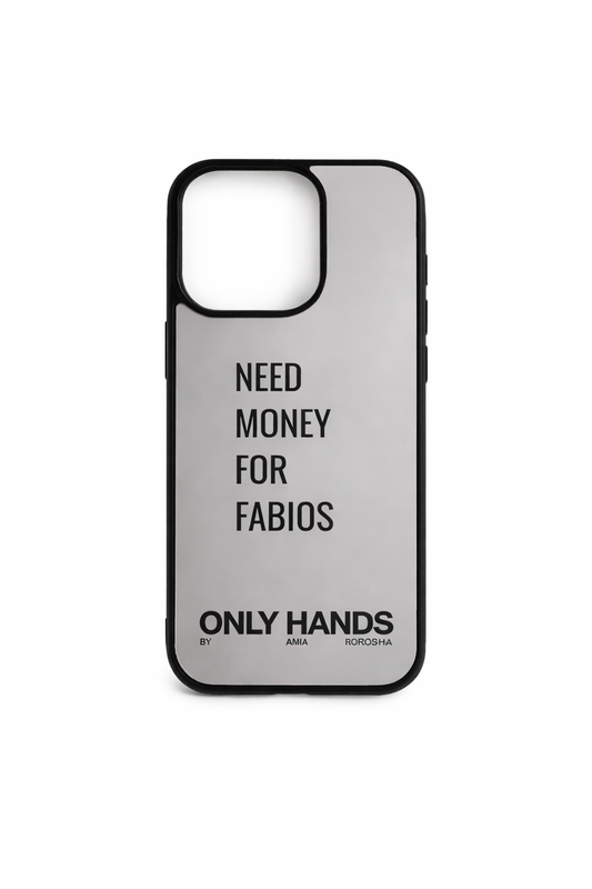 Need Money for ... Mirrored Iphone Case With Slogan